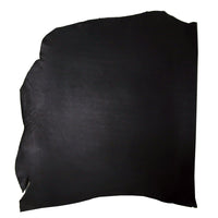 Genuine Vegetable Tan Cowhide Shoulder Black 4-5oz Average 7-8 sqft