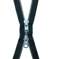 YKK #10 2-Way Metal Chap Zipper 24"