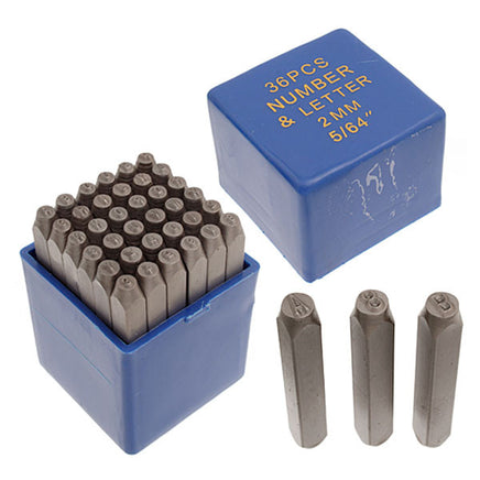 Image of 74550001 - 2mm (5/64")Metal Stamp Set