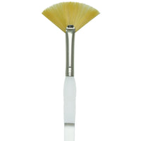 ROYAL BRUSH SG850 Soft Grip Gold Taklon Fan Brush