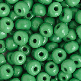 Image of 66214448 - 33/0 OP Green Czech Glass Seedbead 40 Grams