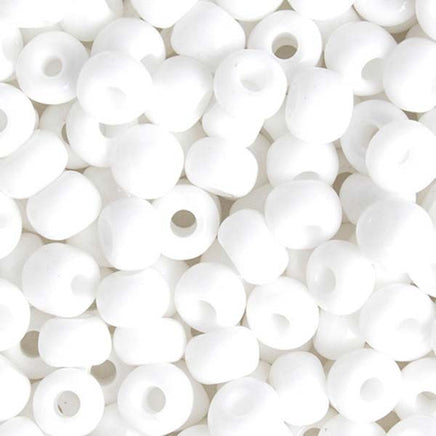 Image of 66228778 - 33/0 Opaque White Czech Seedbeads 40 Grams