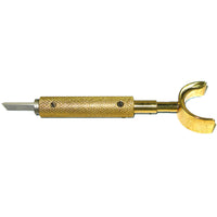 Adjustable Swivel Knife Gold Leather Craft Carving Hand Tool with Blade