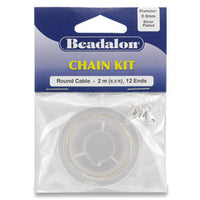 Chain Kit 0.9mm Round Cable - 2 Colors