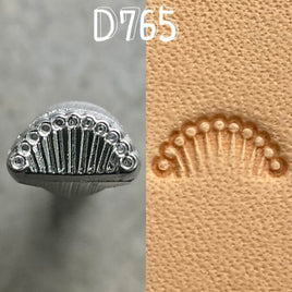 D765 Border Leather Stamp OKA Japan