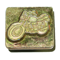 Motorcycle 3-D Leathercraft Stamp 88352-00