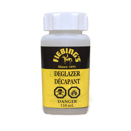 Fiebing's Deglazer 4 oz Bottle Leather Dyeing Strip Preparer