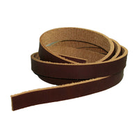 Latigo Saddle String Leather Strap 1/2" x 48" 5008-00 Black Brown and Burgundy