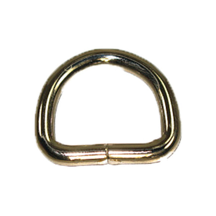 Image of 1131-13 - 3/4"  Non Welded D Ring Nickel Plated 10 pack