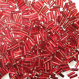 Image of 67402032 - #3 Bugles  Dark Red Silver Lined