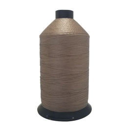 Tex 90 Dark Beige - Premium Bonded Nylon Sewing Thread #92 1lb or 16 oz 4484 yards
