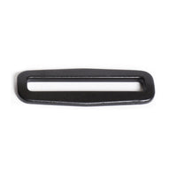 2" Loops Plastic Black 10 Pack