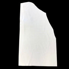 Delux White Garment Leather Quarter Side