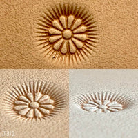 J312 Flower Leather Stamp OKA Japan