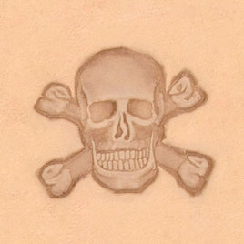 Skull & Crossbones 3-D Stamp 8547-00