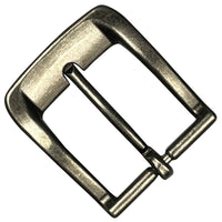 1.5" (38mm) Heel Bar Buckle Antique Silver Finish