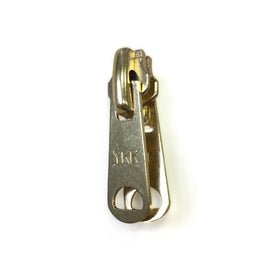 YKK #5 Metal Reversible Long Tab Zipper Slider Gilt - 2 Pack