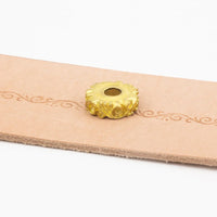 Solid Brass Leather Embossing Wheels