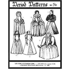 Image of 47-56 - Late Tudor and Elizabethan Gowns #56
