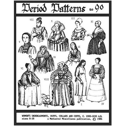 Image of 47-90 - Women's Undergarments, Ruffs, Collars & Cuffs #90