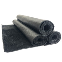 Dakota Black Garment Leather 12" x 24"