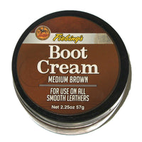 Fiebing's Boot Cream Polish 2.25 oz Jar for Smooth Grained Leather