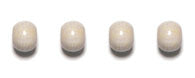 WOODEN BEAD ROUND 8MM NATURAL W/4mm HOLE