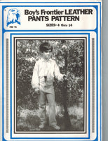 Boy's Leather Pants Pattern