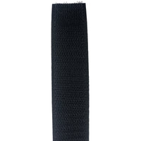 Hook and Loop Tape - By-the-Roll - 25 Yards - Black