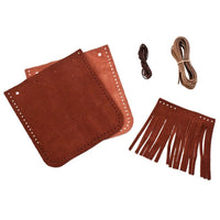 Fringed Suede Purse Kit