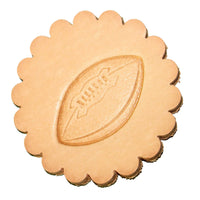 Football 3-D Stamp Leathercraft 8384-00