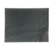 Pre-Cut Cowhide Leather Project Piece 8.5" x 11" Garment Weight Black 2 oz