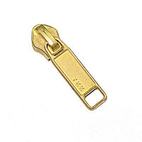 Image of 60-75203 - #5 Nylon Gilt Long Tab  YKK Slider 5 Pack