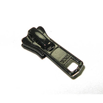 Image of 60-00022 - #5 Vislon Black Short Tab Slider Ykk 10 Pack