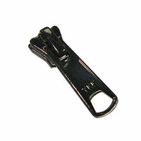 Image of 60-00024 - #5 YKK Vislon Black Long Tab Slider 10 Pack