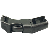 5/8" Detail Buckle Black