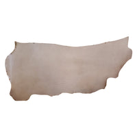 Natural Veg Tan Cowhide Tooling Leather U.S.A. Sides 9 to 10 oz. (3.6 to 4 mm)