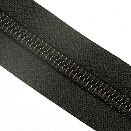 Image of 60-10NC-1 - #10C YKK Nylon Zipper Tape  Black By The Yard