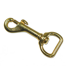 Hilason Swivel Eye Bolt Snap Clip Hooks Solid Brass – Hilason