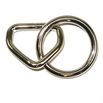 Image of 61-10770 - 1" Loop + 1-1/8" Ring- Nickel Plated