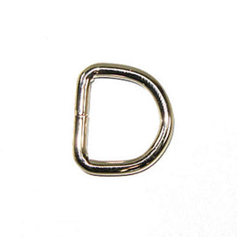 5/8" Solid Dee Nickel Plated 10 Pack