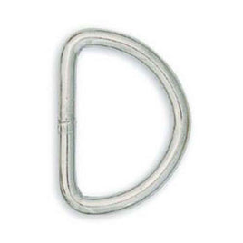 Solid Dee 1-1/2" Nickel Plated 10 Pack  1133-12