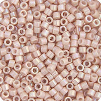Delica 11/0 RD Pink Champagne Opaque AB