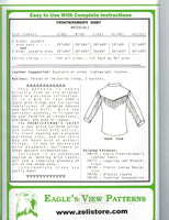 Frontiersman's Shirt Pattern