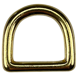 3/4" Solid Brass Dee 10 Pack