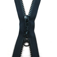5VS YKK Vislon 2-Way Open Zipper - Black