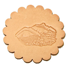 Mountains & Trees 3-D Stamp Leathercraft 88324-00