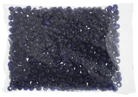Plastic Crow Beads Navy Opaque 9mm 1000 Pack