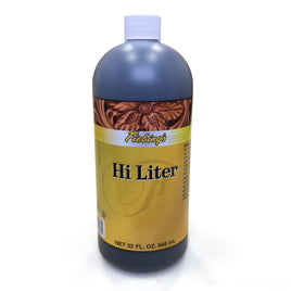 Fiebing's Leather Hi-Liter Brown 32 oz Leathercraft Stain Liquid