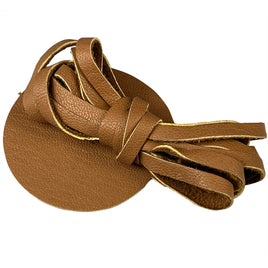 4.5mm (3/16") Deer Tan Goat Lace Monte